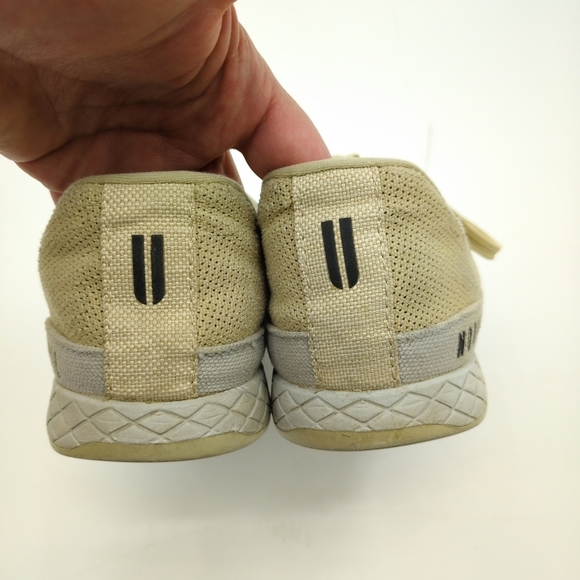 NoBull Canvas Trainer Sand Beige Low Top Sneakers Women's 7.5 - Picture 8 of 10